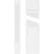 Ekena Millwork Fluted PVC Pilaster w/Standard Capital & Base, 4"W x 48"H x 2"P PILP04X048FL01-2 - alternate 1
